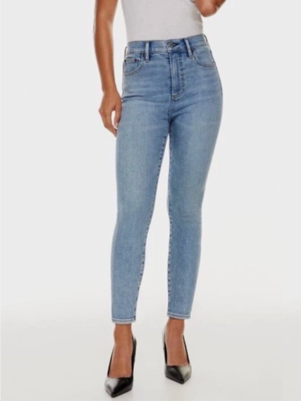 Denim Forum Lola High Rise Skinny 30L - Womens' Jeans Y2K Denim Aritzia